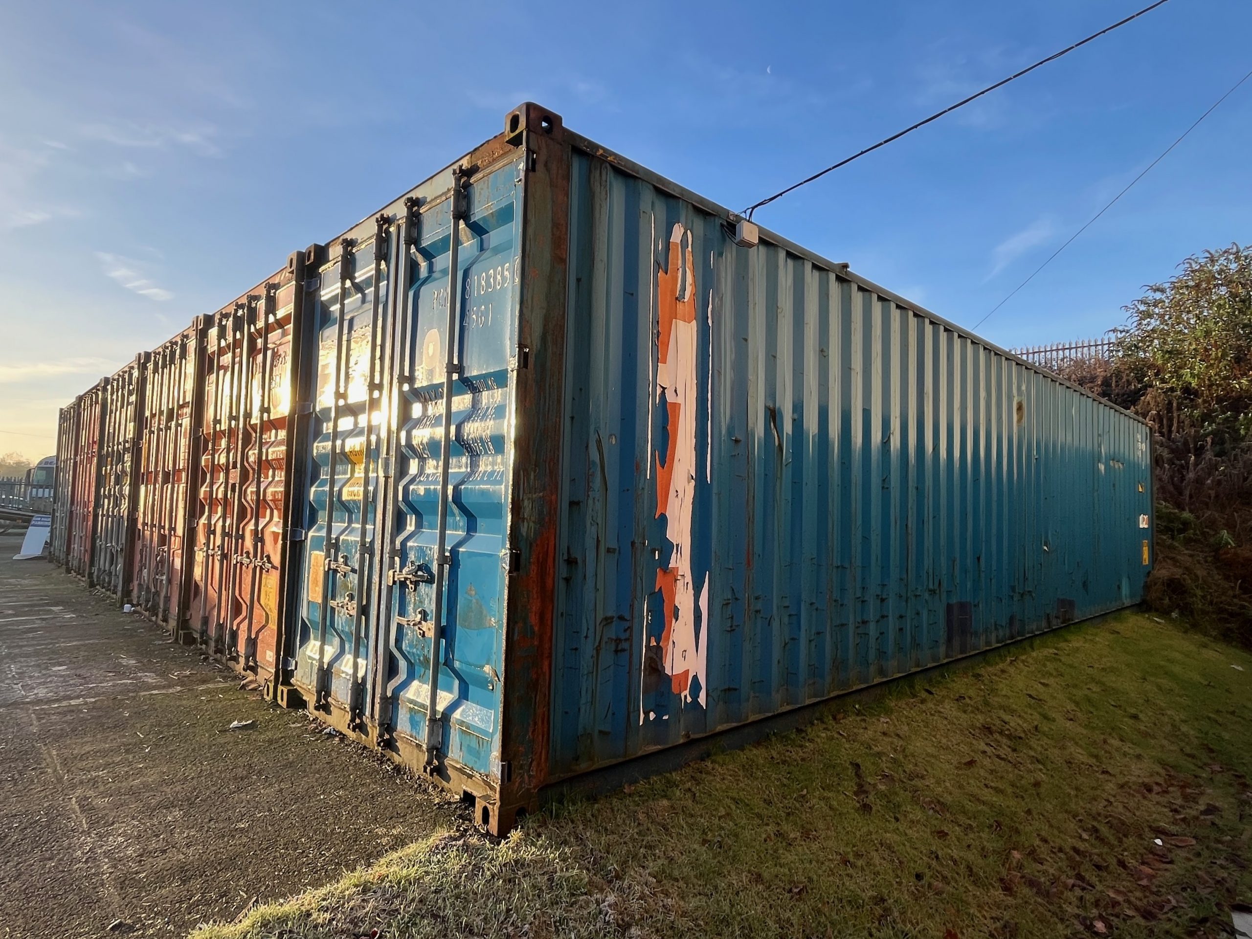 Storage container at Gawne Business Park, Cradley Heath